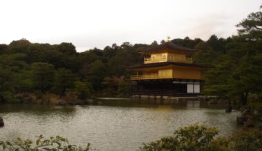 Kyoto - Kinkaku-ji in spring