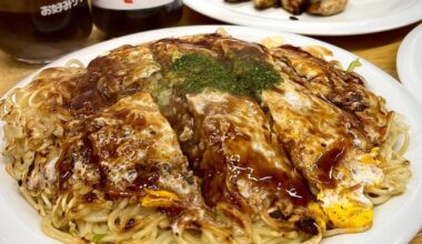 Okonomiyaki (⁠´⁠ ⁠.⁠ ⁠.̫⁠ ⁠.⁠ ⁠`⁠)