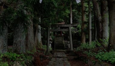 Walking around Nikko on a cloudy day