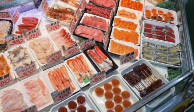 Make your own donburi at Washou market in Kushiro, Hokkaido