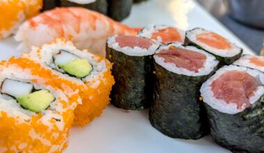 Almost any day can be saved with a small portion of sushi