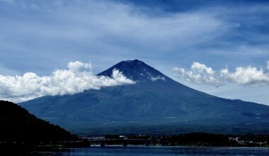 Fujisan at 4am this summer