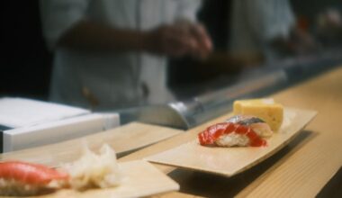 Sushi in Tokyo Station