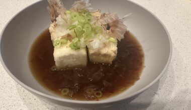 Homemade Agedashi Tofu