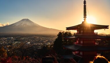 Felt like I was on top of the world at the Chureito Pagoda.
One of my most favourite images that I captured during my trip to Japan.