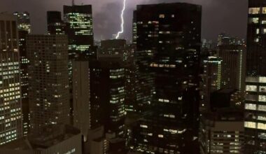 Lightning shots from this evening [OC]