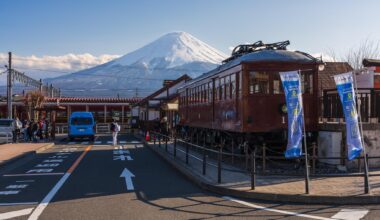 Kawaguchiko Station (March 2024)