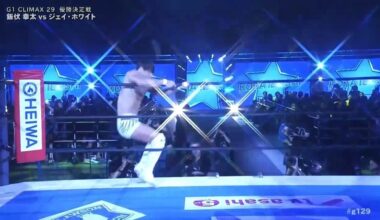 Kota Ibushi vs Jay White - G1 Climax 29 Final (August 12, 2019)