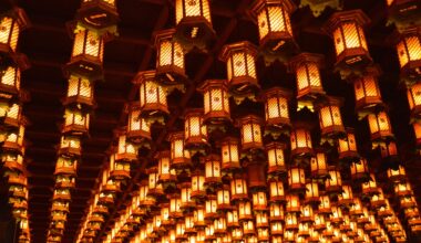 Daisho-in Temple Lanterns, Miyajima