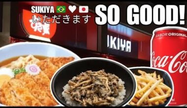 Did you know that there is Sukiya in Brazil?