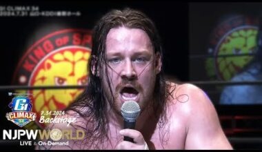 G1 Climax 34 Night 8 Backstage comments