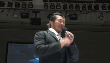 Tanahashi: “Stardom has become a group of New Japan Pro Wrestling. My image of family is that they work together. Sometimes they might fight. Maybe I might get thrown by Maika.”