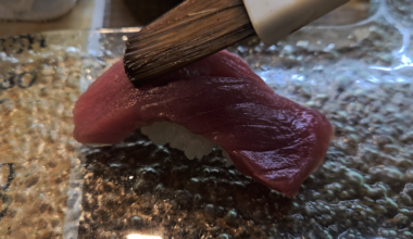 Had the great opportunity to experience sushi in Japan