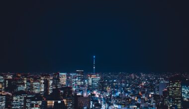 Tokyo Skytree from Tokyo Tower - March 2023