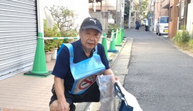 87-year-old Tokyo smoker-turned-antitobacco activist cleans 100,000 ends from streets since 2019