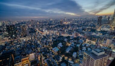 Tokyo durin dusk