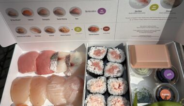 “Don’t think, just eat” meal box from SUGARFISH