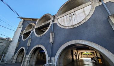 Visited Keihan Railway's Uji Station, south of Kyoto, a brutalist masterpiece designed by local architect Hiroyuki Wakabayashi!