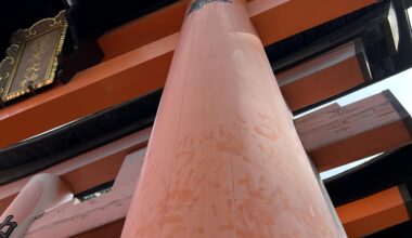 Handprints at Fushimi Inari Shrine