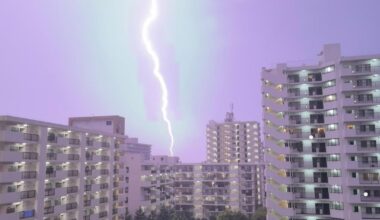 Tried capturing today’s thunderstorm