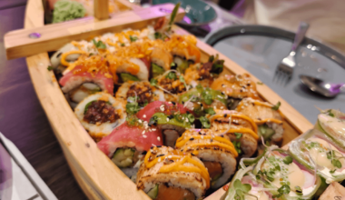 Sushi boat😋🥰