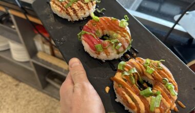 sushi donuts on special