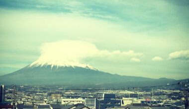 Mt. Fuji is like something out of LOTR. Pictures can never do it justice.