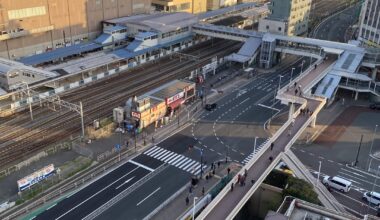 Yokohama, Day & Night (Higashi-Kanagawa Station)