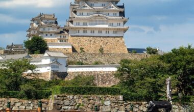 Some photos of Himeji Castle I took today