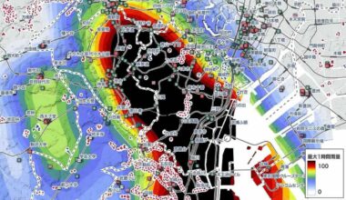 Cumulative rain map of yesterday 15:00-21:00