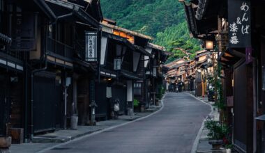 An Early Morning Along the Nakasendo [OC]