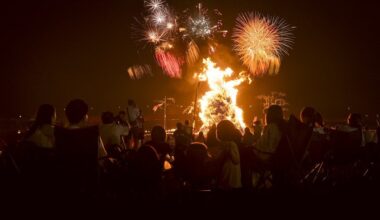 Fire Festival - Nanbu, Yamanashi Prefecture