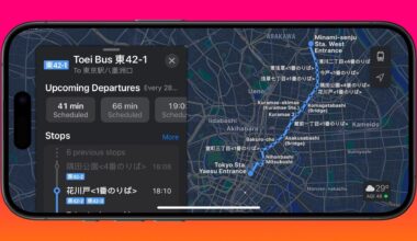 Apple Maps Real-Time Transit Information Now Available in Tokyo