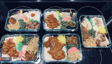 Made some bentos for a picnic with friends at the beach 🧺 🏖️🥳