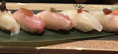 ID nigiri and sashimi