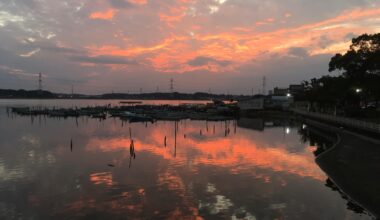 Teganuma lake, Abiko city, Chiba prefecture.