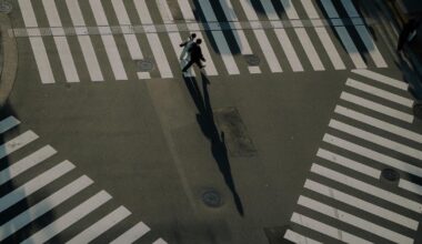 Long shadows of Asakusa