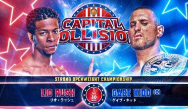 First matches announced for NJPW Strong Capital Collision