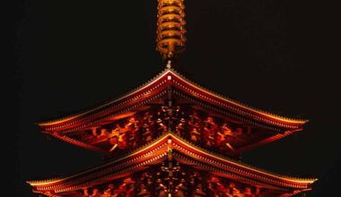 Sensoji Temple at night is spectacular