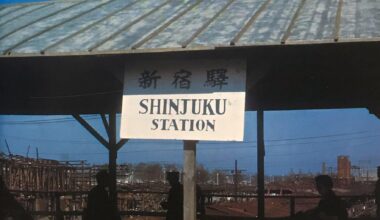 Shinjuku station, 1945