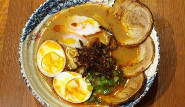 Miso Ramen with Chashu & Narutomaki