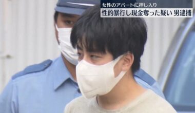 Man, Tsubasa Takahashi (32), threatened 'to shoot' woman in her 20's before allegedly raping her in Kawasaki