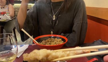 Me having lunch in the Chinatown of Buenos Aires