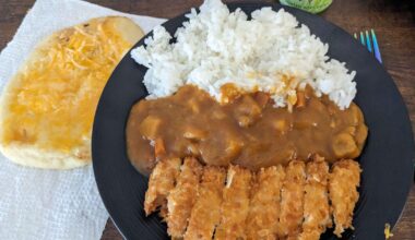 First time making chicken katsu curry