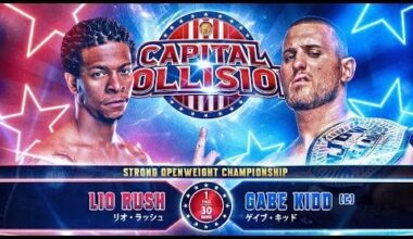 Gabe Kidd vs Lio Rush August 30 at Capital Collision!