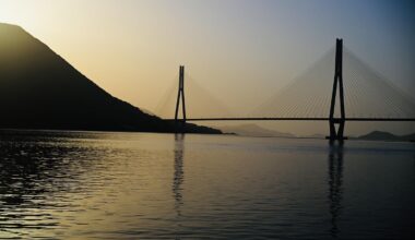 Early morning in Shimanami Kaido