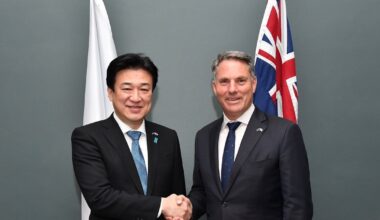 Japan and Australia agree to cooperate on counter-attack capability, defence ministers meets in Melbourne