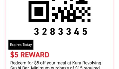 Kura sushi coupons