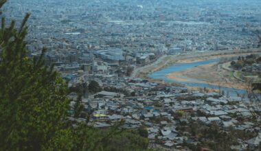 Above Kyoto, near Arashiyama Bamboo Forest.