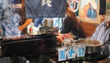 Delicious Grills in Omoide Yokocho